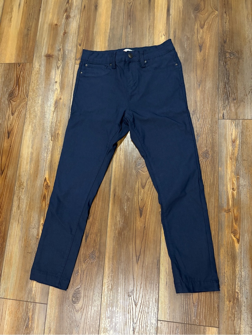 YMI Navy Straight-Leg Pants